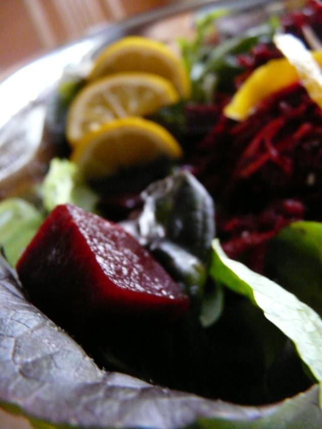 Home pickled beetroot